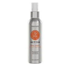 Kemon ( Кемон) -Текстурирующий аэрозоль. Actyva Linfa Solare Salty Texture 125 мл