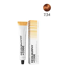 KEVIN MURPHY+CODE( Кевин Мерфи) - 7.34 7GC - СРЕДНИЙ.БЛОНДИН.ЗОЛОТОЙ.МЕДНЫЙ MEDIUM.BLONDE.GOLD.COPPER Краска для волос 100 мл