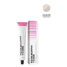 KEVIN MURPHY+CODE - ПРОЗРАЧНЫЙ  CLEAR TRANSPARENT Краска для волос (тонер) 100 мл