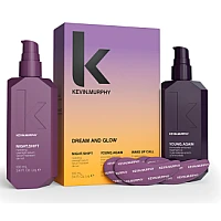 KEVIN MURPHY (Кевин Мерфи) - Набор: [НАЙТ.ШИФТ] сыв.+[ЯНГ.ЭГЕЙН] масло+патчи DREAM AND GLOW