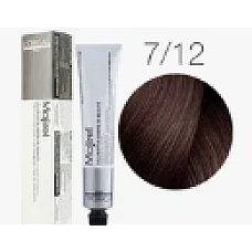 Loreal (Лореаль)  7.12 Блондин пепельно-перламутровый краска для волос (MAJIREL Ionene G Incell), 50 мл