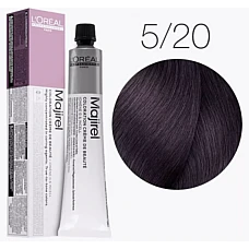 Loreal (Лореаль)   5.20 Светлый шатен интенсивный перламутровый краска для волос (MAJIREL Ionene G Incell), 50 мл