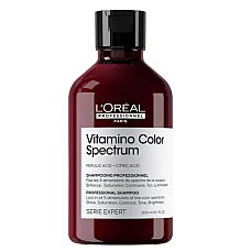 Loreal (Лореаль) Бессульфатный шампунь для окрашенных волос Vitamino Color Spectrum, 300 мл