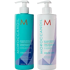 Moroccanoil (Мороканоил)   НАБОР DUO 2024  Шампунь + Кондиционер   Blonde   500 мл+500мл