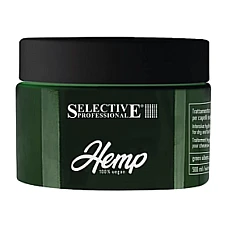 Selective (Селектив) Гель-маска восстанавливающая и кондиционирующая для кожи головы и волос HEMP , 250 мл 