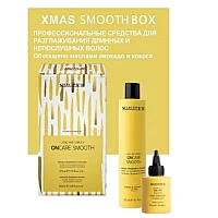 Selective (Селектив) Набор  "XMAS SMOOTH BOX" Шампунь  "ONCARE SMOOTH", 275 мл. +  Супердисциплинирующий флюид, 100 мл.