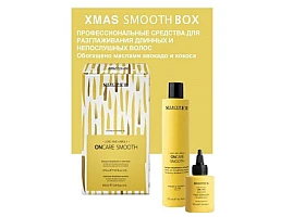 Selective (Селектив) Набор  "XMAS SMOOTH BOX" Шампунь  "ONCARE SMOOTH", 275 мл. +  Супердисциплинирующий флюид, 100 мл.